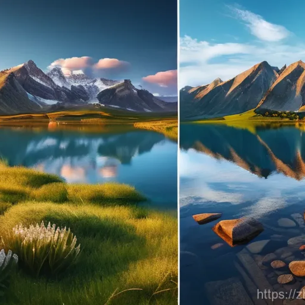 양 새끼 분만 관리 - Here are three detailed image generation prompts in English: