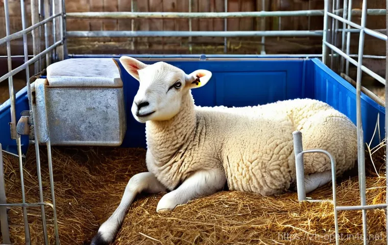 양 새끼 분만 관리 - Here are three detailed image generation prompts in English: